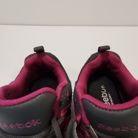 Reebok Women's Sublite Work RB408 Shoes Grey - Fuchsia Size 7M - Picture 6 of 8